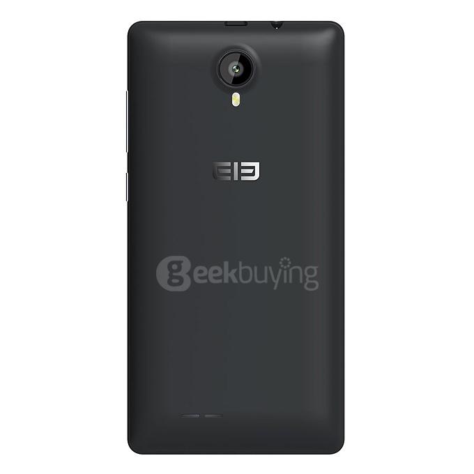 Protective Hard Back Case Back Cover Shell for Elephone Trunk Smart Phone - Black