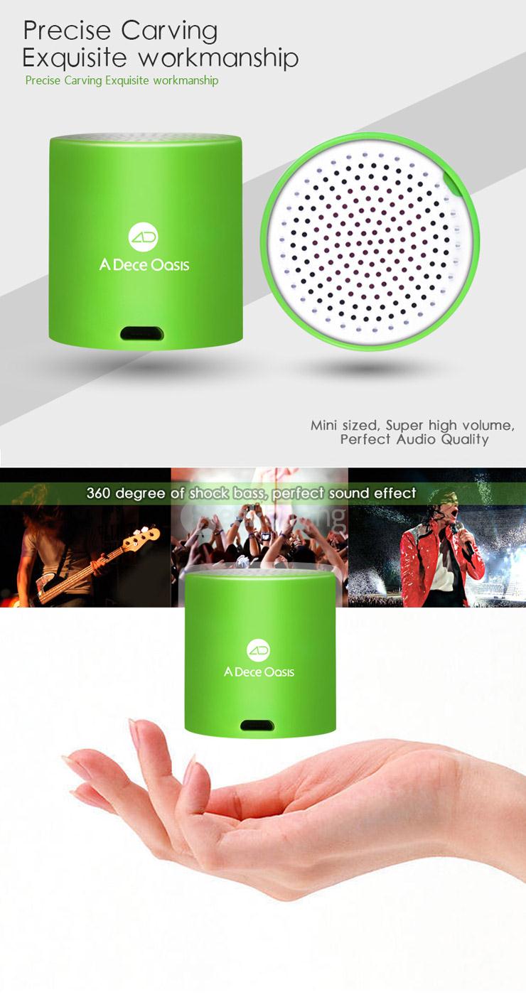 ADO Mate 5 Hansfree Bluetooth Wireless Stereo Speaker BT3.0 With Self-Timer/Tracker For iOS Android - White