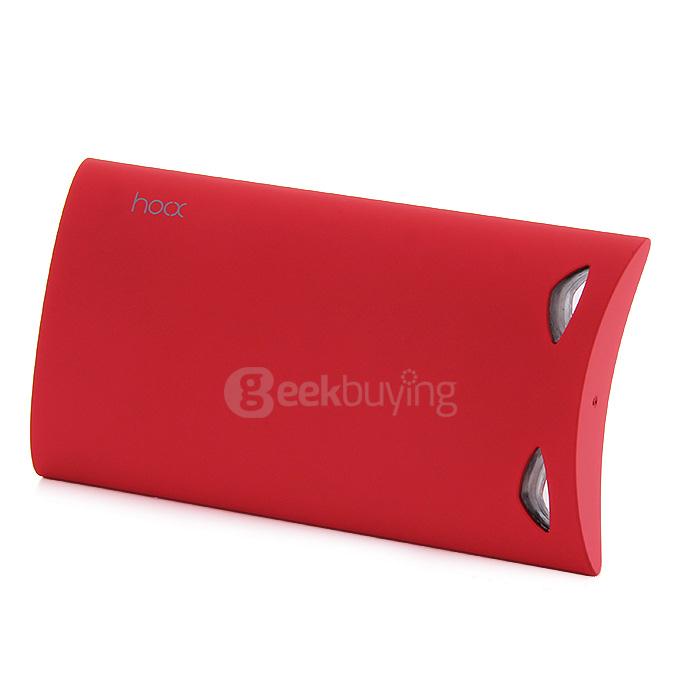 Hoox C12 Cool Baby Series 8000mAh Power Bank Quick Charge Dual USB for iPhone 6 Samsung S6 HTC One M9 MP3 MP4 - Red