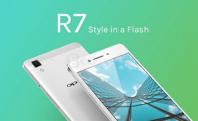 OPPO R7 2.5D Screen 5.0inch Android 4.4 3GB 16GB Smartphone 64Bit Qualcomm MSM8939 Octa Core 13.0MP Gorilla 3 VOOC Flash Charge - Silver