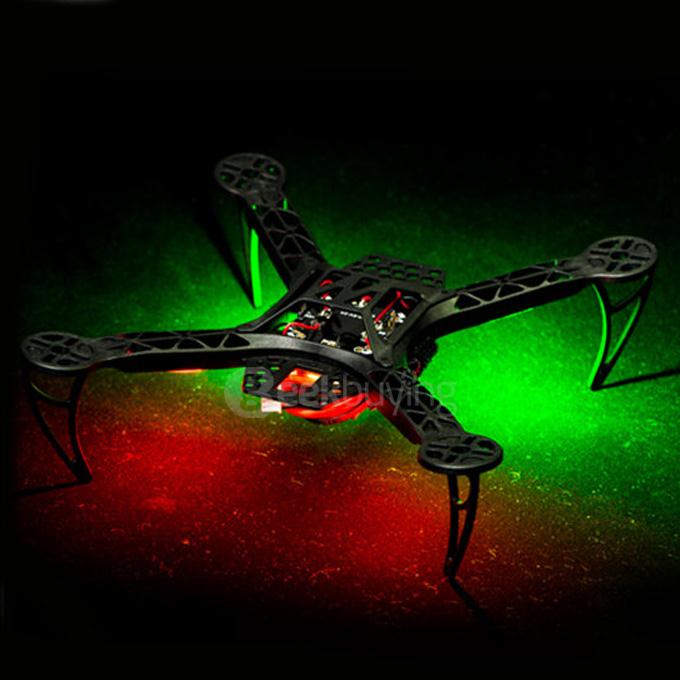 KK260 QAV FPV Frame Kit w/ Expand Board + LED Modules & 5V 2A BEC