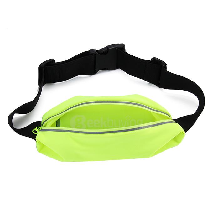 4.7 Touch Screen Running Belt Waist Pack Waterproof Flip Belt Money Waist Pouch For iPhone 6 iPhone 6s - Green