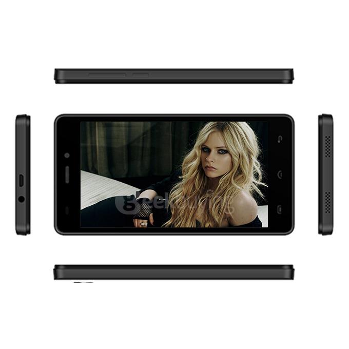 DOOGEE X5 5.0inch IPS HD Android 5.1 Smartphone MT6580 Quad Core 1.2GHz 1GB RAM 8GB ROM 3G GPS - Black