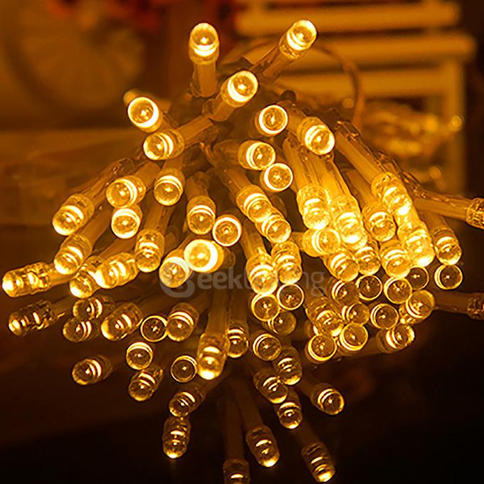 50 LED String Lights Battery Operated Light Strips for Christmas Wedding Birthday Party - Warm White