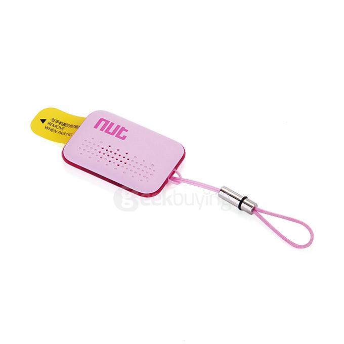 New Nut2 Update Mini Nut3 Smart Finder Bluetooth WiFi Tracker GPS Locator Wallet Phone Key Anti-lost Alarm - Pink