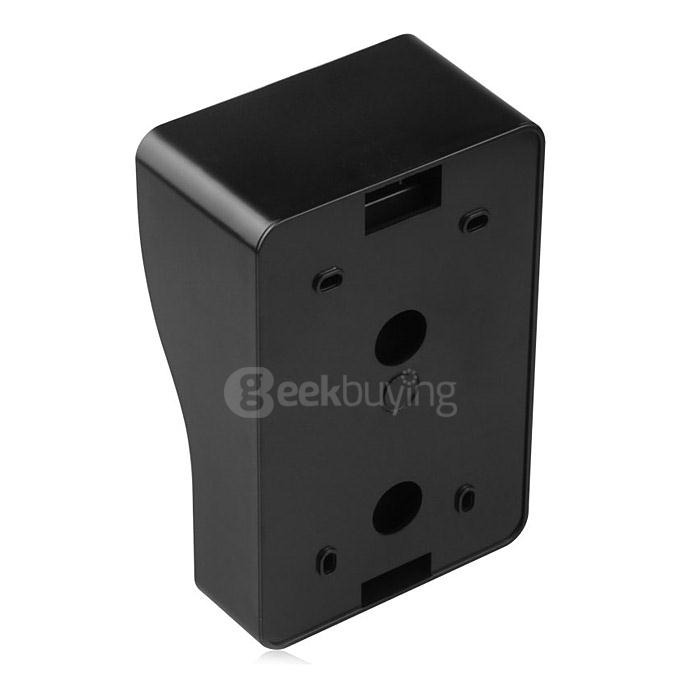 ENNIO SYWIFI002IDS WIFI Wireless Video Door Phone System with Card Unlock Function & Remote Wireless Control(US Plug) - Black