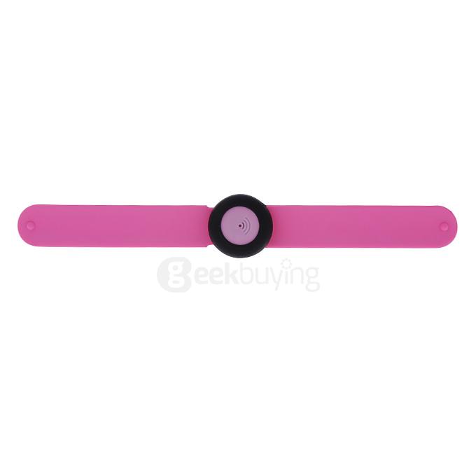 HAVIR HV-102 Waterproof Toddler Kids Bluetooth 4.0 Anti-lost Safety Alarm Wristband for iOS and Android OS - Pink