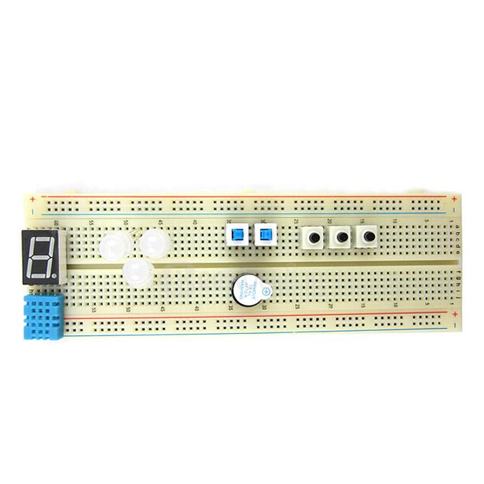 MEGA2560 BreadBoard Advance Kit With Sensors / Servo Motor / LCD Display / Tutorial for Arduino