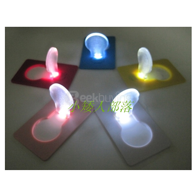 Led Card Light Led Pocket Light Car Lamp Light Yellow