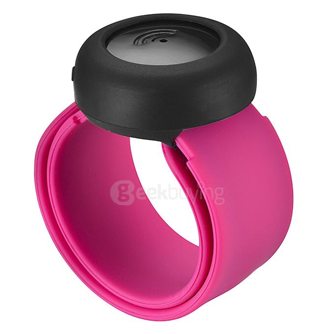 HAVIR HV-102 Waterproof Toddler Kids Bluetooth 4.0 Anti-lost Safety Alarm Wristband for iOS and Android OS - Pink