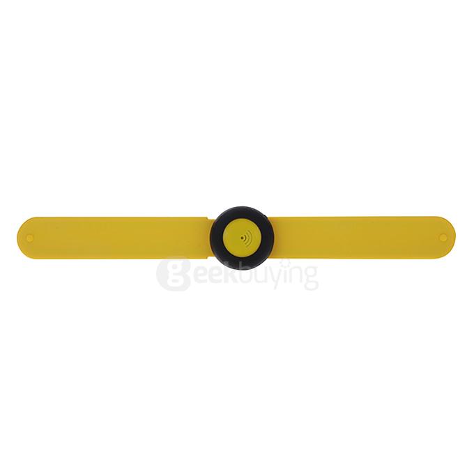 HAVIR HV-102 Waterproof Toddler Kids Bluetooth 4.0 Anti-lost Safety Alarm Wristband for iOS and Android OS - Yellow