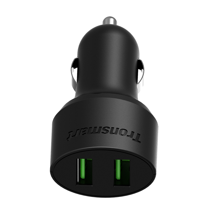 Tronsmart Quick Charge 2.0 VoltIQ Technology 2 in 1 USB Rapid Car Charger for Samsung Galaxy S6/S6 Edge HTC M9 Nexus 6 Xiaomi 3 4