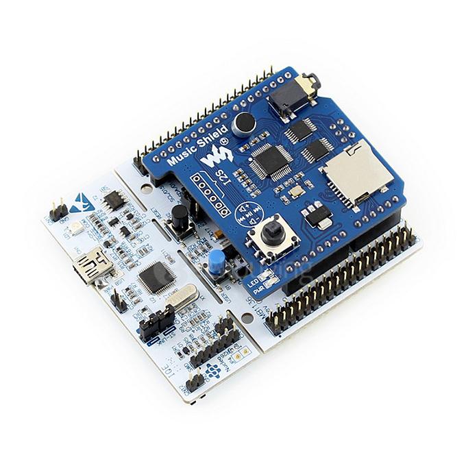 Music Shield for Arduino Development Audio Play/Record VS1053B Onboard