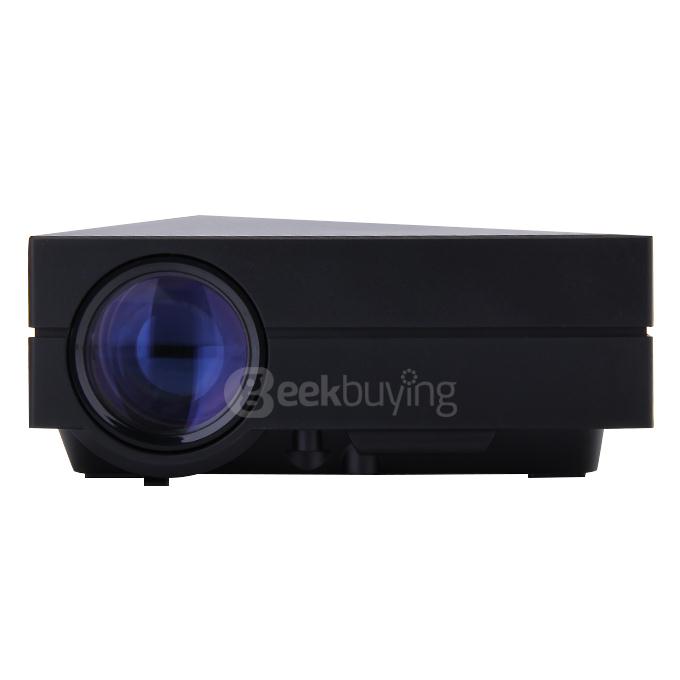 GM60 LED FHD Projector 1000LM 1080P Multimedia Player USB SD VGA HDMI AV for Home Office Outdoor