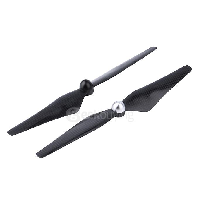 9450 Carbon Fiber Self Locking Props Propeller CW CCW For DJI Phantom 1 2 3 All Versions - Silver Black