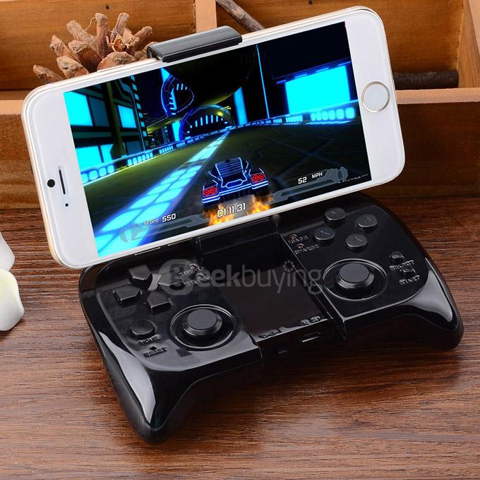 Universal Wireless Bluetooth Gamepad Controller Joystick for iOS Android Cellphone & Tablet - Black