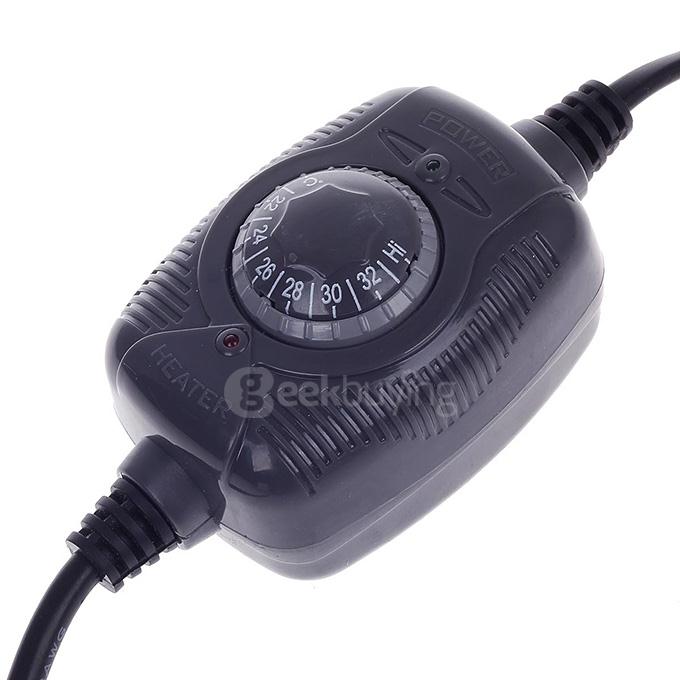 AEROFIN 25W Heating Tube Heater for Fish Tank Aquarium - Grey + Black (230V)