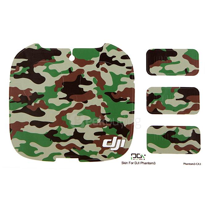 Carbon Fiber Graphic Wrap Decal Skin Sticker Cover For DJI Phantom 3