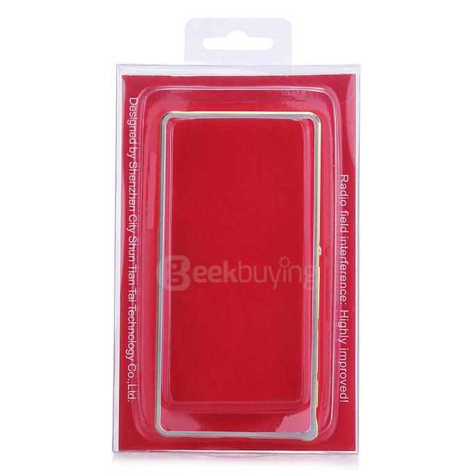 Lovemei Lightweight Aluminum Metal Bumper Case Protective Frame for Sony Xperia Z4 - Silver