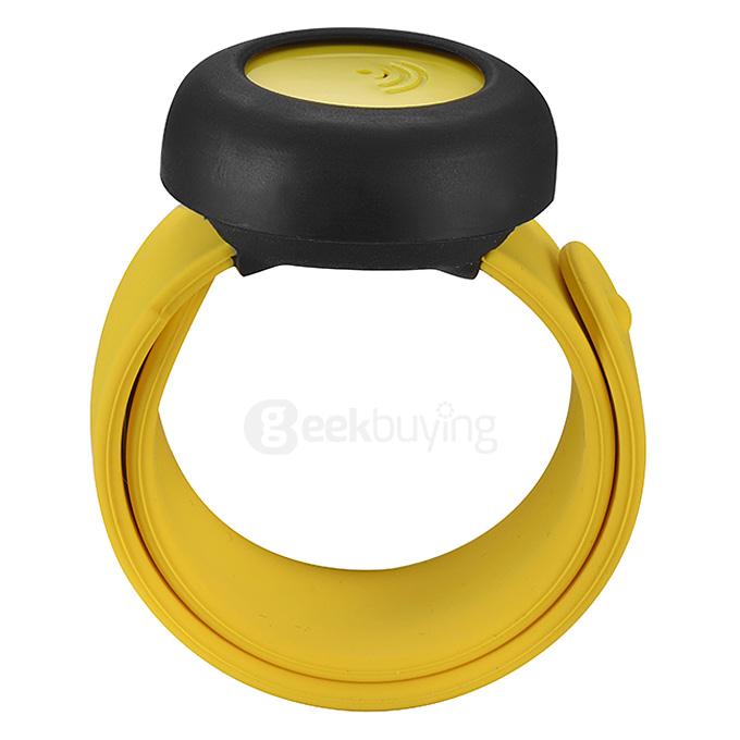 HAVIR HV-102 Waterproof Toddler Kids Bluetooth 4.0 Anti-lost Safety Alarm Wristband for iOS and Android OS - Yellow