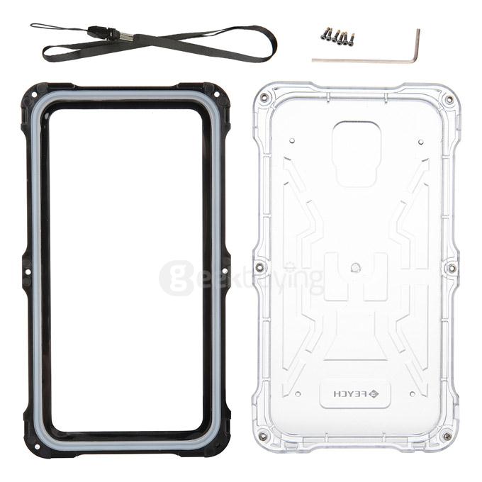 FEYCH IP68 Waterproof Shockproof Dirt/SnowProof Cover Protective Case For Samsung Galaxy S5/S4 -Black