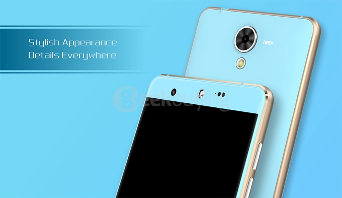 KINGZONE N5 5.0inch 2.5D Arc Screen 4G FDD-LTE Android 5.1 2GB 16GB Smartphone 64bit MT6735P Quad Core 13.0MP - White