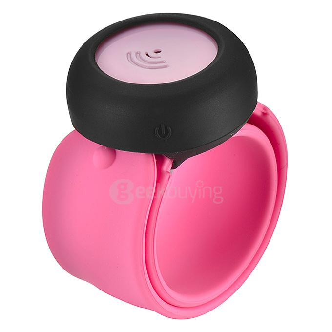 HAVIR HV-102 Waterproof Toddler Kids Bluetooth 4.0 Anti-lost Safety Alarm Wristband for iOS and Android OS - Pink