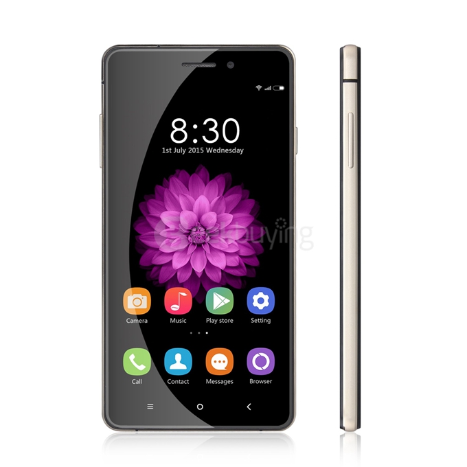OUKITEL U2 4G LTE Smartphone 5.0inch Android 5.1 64bit MTK6735M Quad Core 1.0Ghz 1GB RAM 8GB ROM - Black