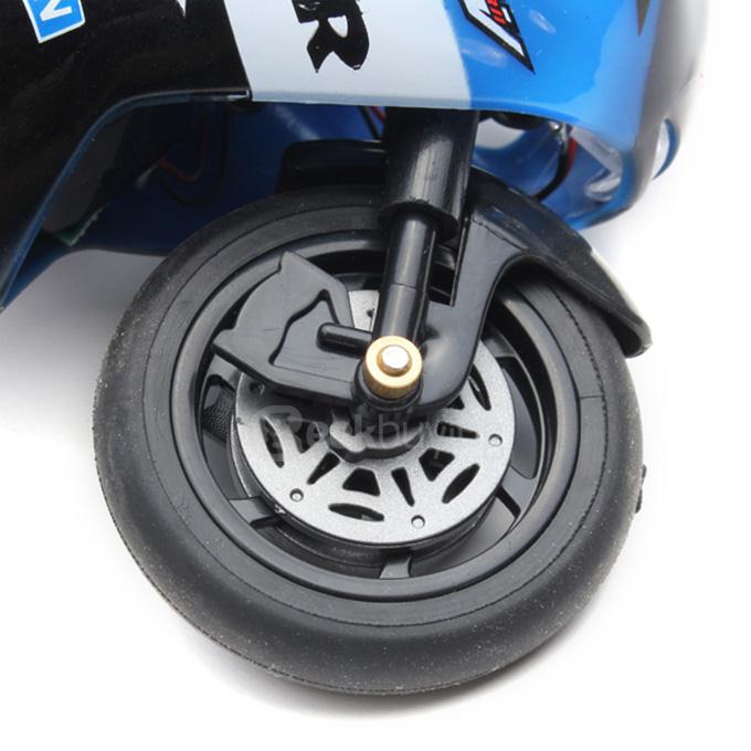 Jinxinda 1/16 Mini Motorcycle Racing Bike 2.4GHz Drift Motor RTR - Blue