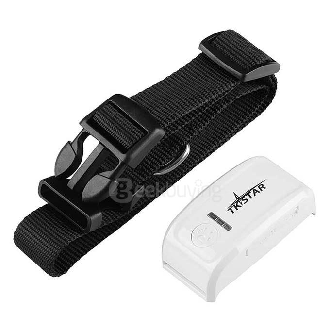 TK-STAR Smart Pet Tracker iPhone Android APP Tracking Real Time GSM GPS w/ Electronic Fence