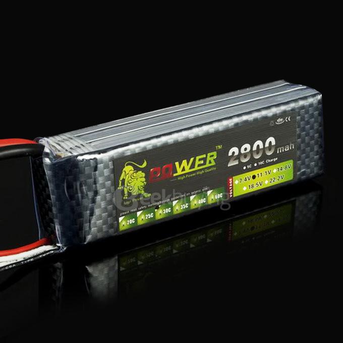Lion Power BT698 11.1V 2800mAh 30C LiPo Battery