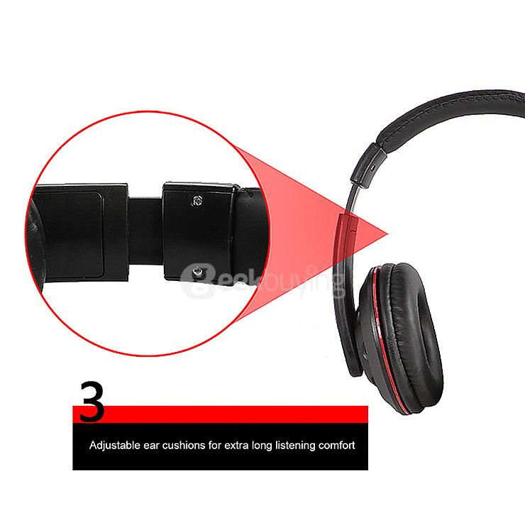 Ovleng Q5 Fashion Stereo Game Headphone Super Bass USB Headset With Rotary Mic For PC Laptop - Black