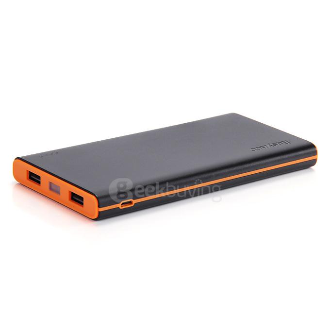 EasyAcc Classic 10000mAh Power Bank Brilliant External Battery Pack With Dual USB Micro USB for iPhone Samsung HTC LG