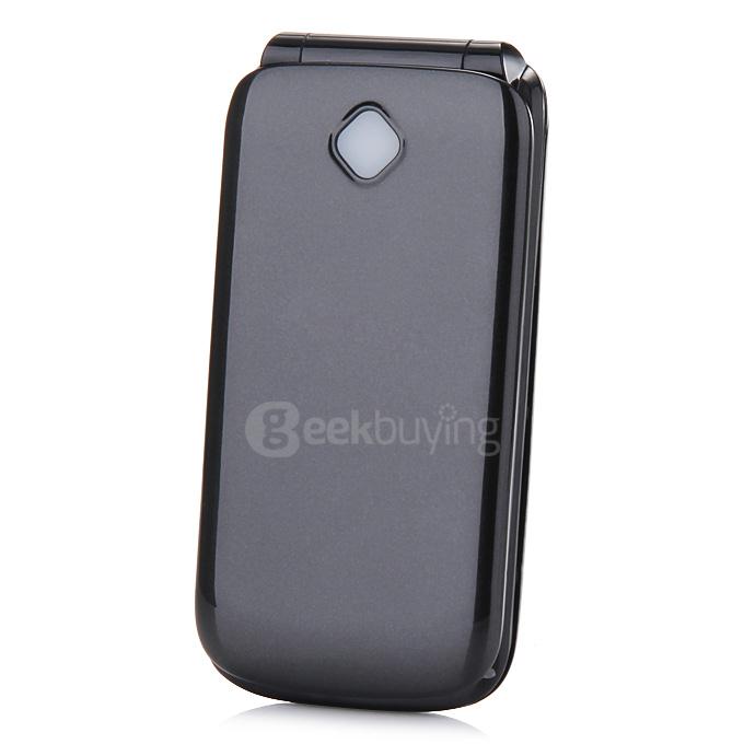 VKworld Diamond Z2 2.4inch TFT Color Display Screen Flip Rotation Cellphone Elder People Mobile Phone - Black