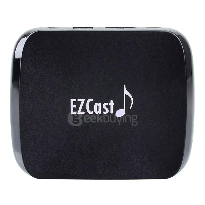 M7 Wi-Fi Audio Music Streamer Receiver HD Media Box Wi-Fi Support Qplay DLAN AirPlay EZCast - Black