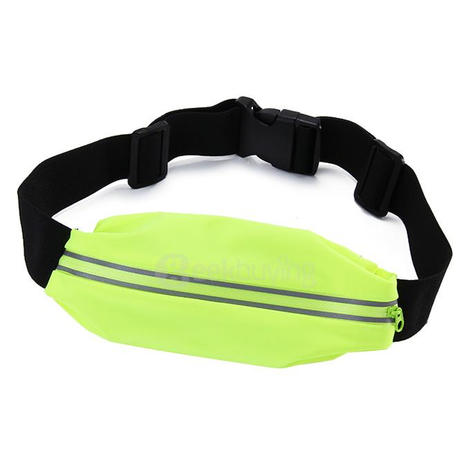 4.7 Touch Screen Running Belt Waist Pack Waterproof Flip Belt Money Waist Pouch For iPhone 6 iPhone 6s - Green