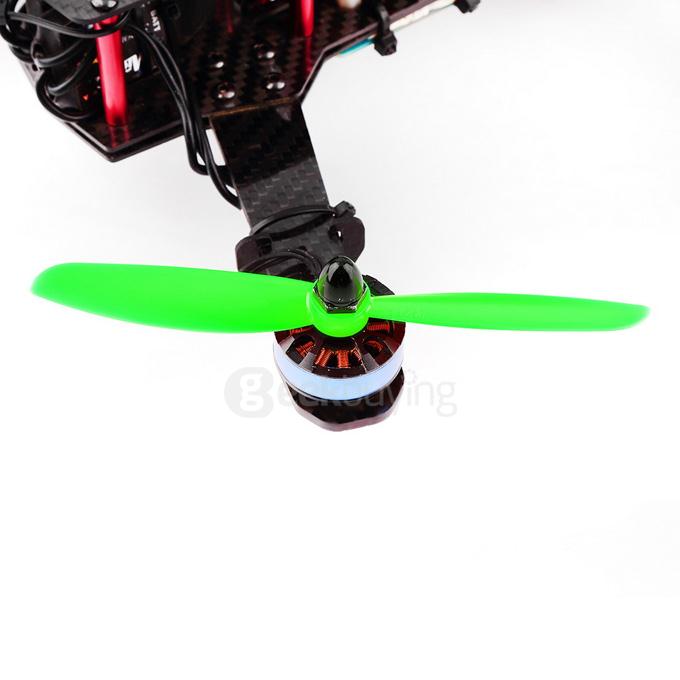 GemFan HD HQ 5045 5x4.5 CW CCW Propeller For QAV250 Mini Quadcopter - Green