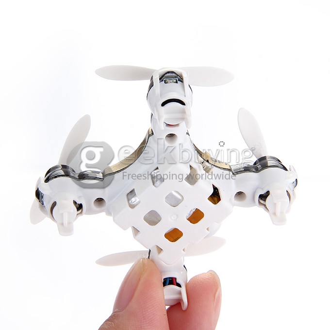 Cheerson CX-10C CX10C Mini Quadcopter 2.4G 4CH 6 Axis Gryo 0.3MP Camera RC Drone With LED RTF - Black