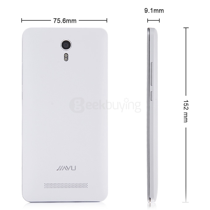 Jiayu S3+ S3 Plus 5.5' FHD Android 5.1 3GB 16GB Smartphone 4G LTE MTK6753 Octa Core 1.3 GHz 13.0MP NFC OTG - White