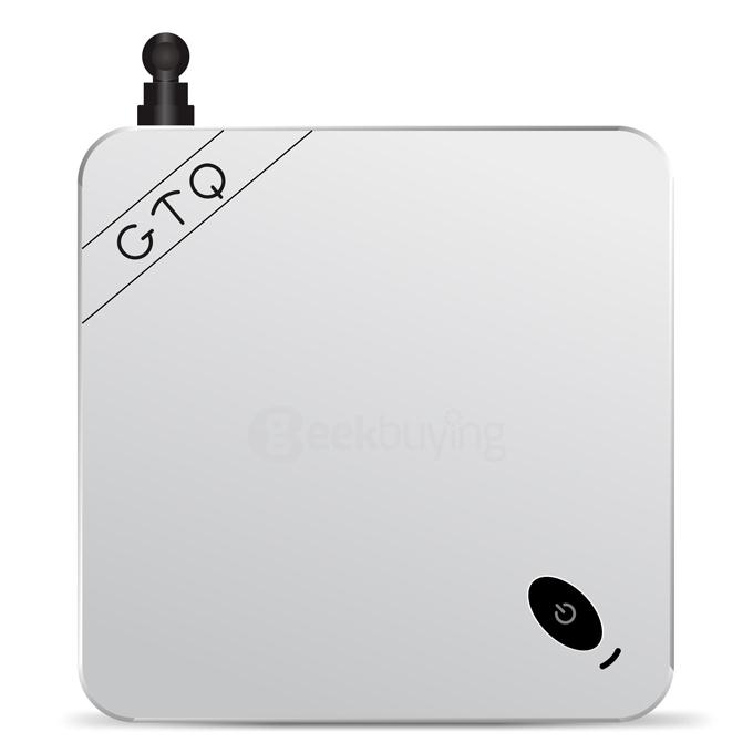 GTQ Android 5.1 4K Media Player S812 Quad Core 2G/8G 2.4G/5.8G WIFI Gigabit LAN Bluetooth4.0 H,265 HDMI OTG - White