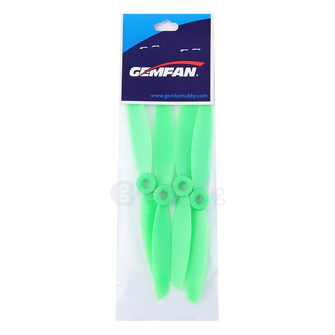 GemFan HD HQ 5045 5x4.5 CW CCW Propeller For QAV250 Mini Quadcopter - Green