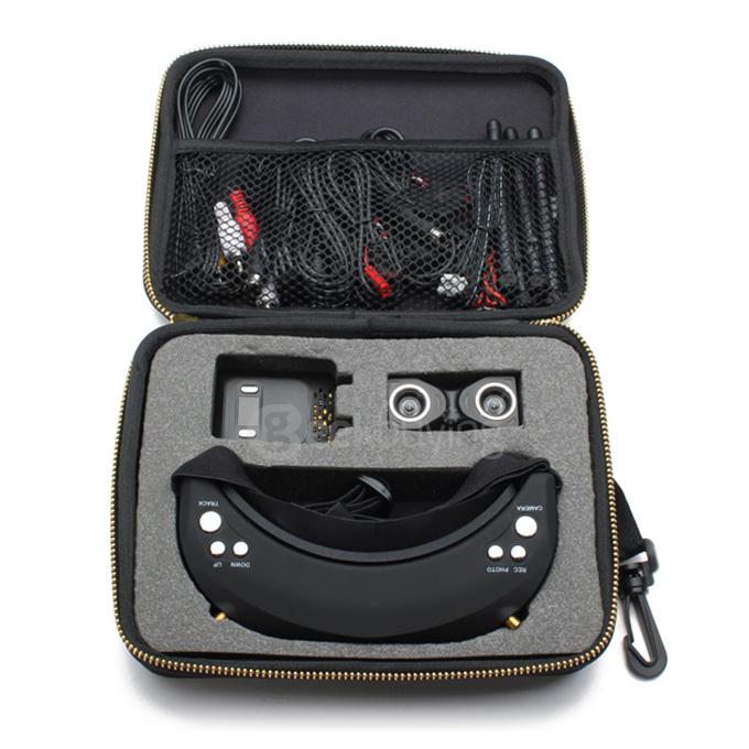 Skyzone SKY02 5.8G 32CH AIO 3D FPV Goggles Headset Video Glasses