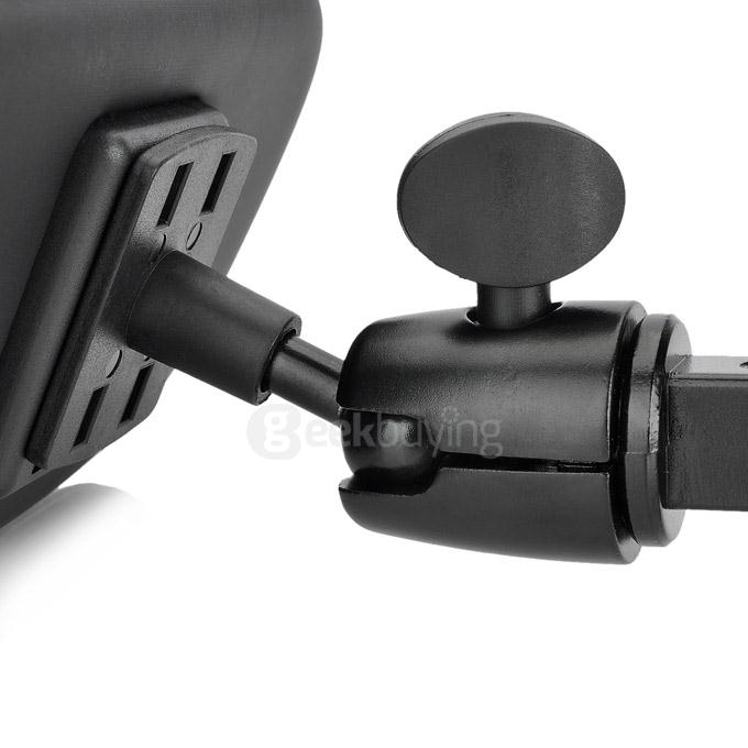 MOT-720 Universal Bike Motorcycle Swivel Mount + Waterproof Bag for Cellphone Navigation - Black