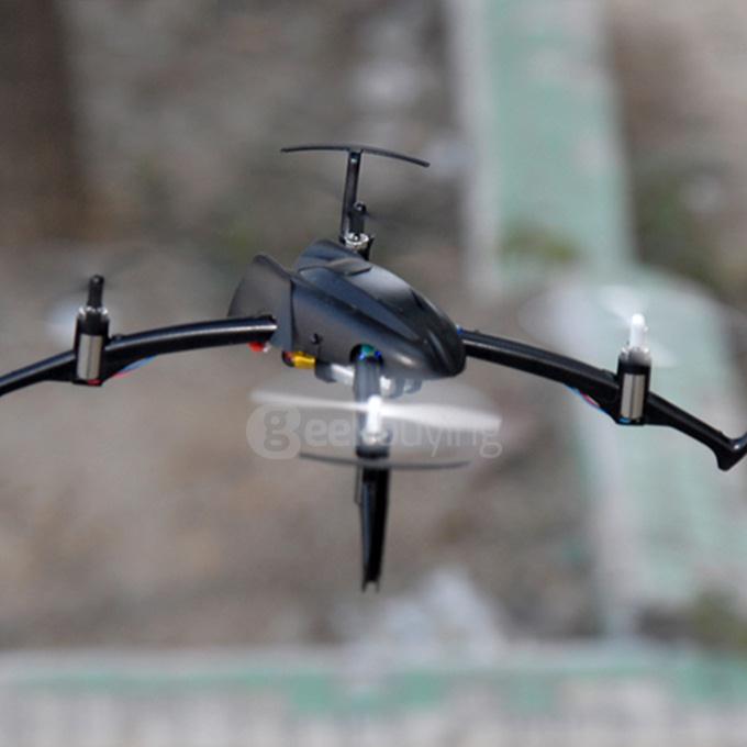 CG023 Mini Drone 2.4G 6 Axis Gryo Headless Mode 3D Rolling 4Way Flip LED RC Quadcopter RTF - Black