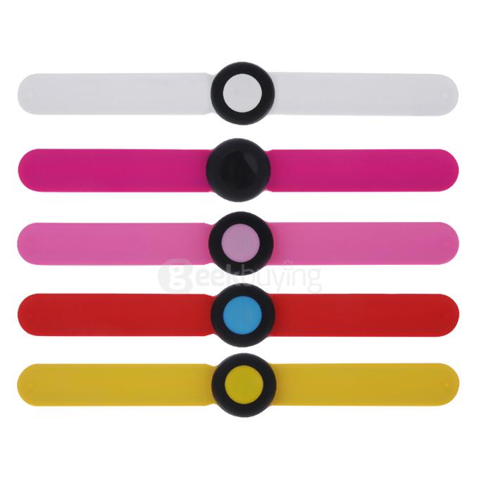 HAVIR HV-102 Waterproof Toddler Kids Bluetooth 4.0 Anti-lost Safety Alarm Wristband for iOS and Android OS - Pink