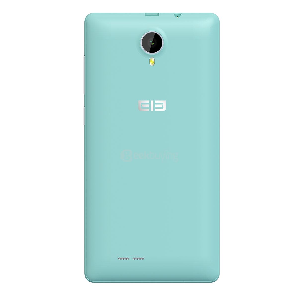 Protective Hard Back Case Back Cover Shell for Elephone Trunk Smart Phone - Cyan