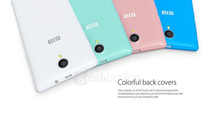 Elephone Trunk 5.0inch HD Screen 4G LTE 2GB RAM 16GB ROM Smartphone Snapdragon MSM8916 Quad Core 1.2GHz - Pink