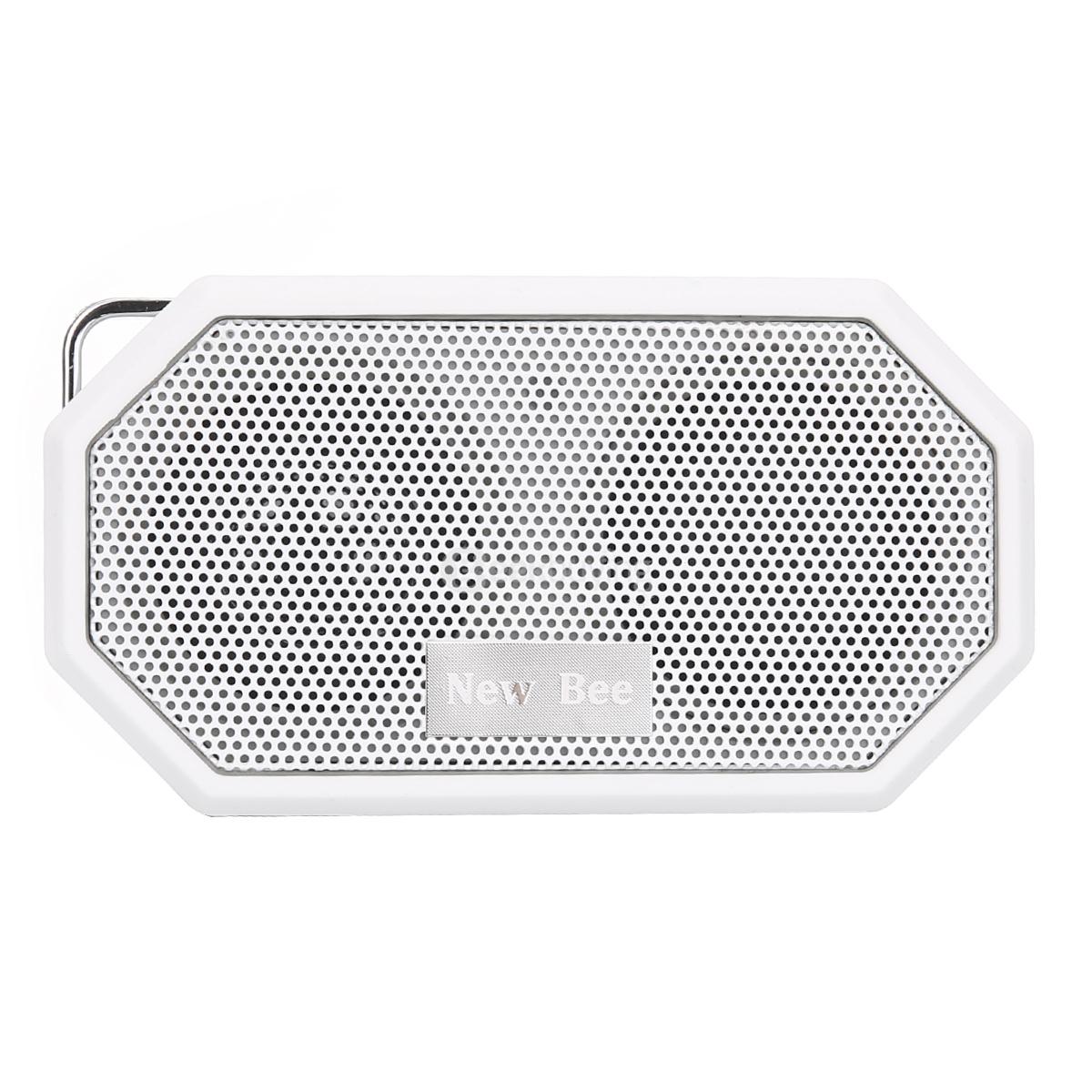 New Bee Portable Pocket Speaker Waterproof Shockproof Wireless BT4.0 Music Player With Mic For iPhone Samsung LG HTC
