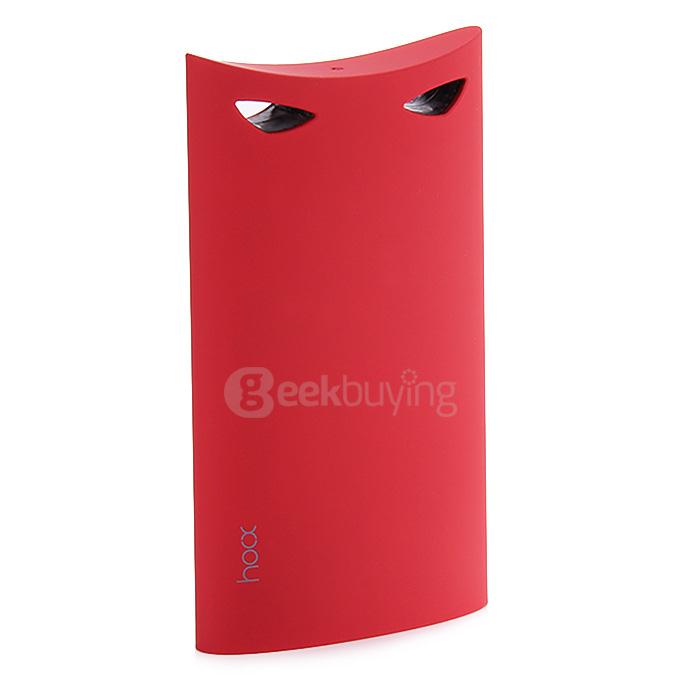 Hoox C12 Cool Baby Series 8000mAh Power Bank Quick Charge Dual USB for iPhone 6 Samsung S6 HTC One M9 MP3 MP4 - Red