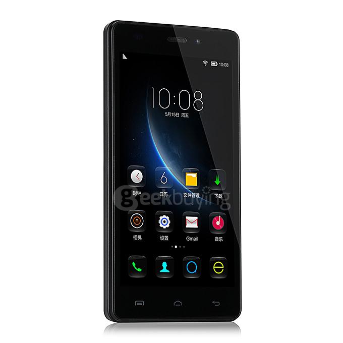 DOOGEE X5 5.0inch IPS HD Android 5.1 Smartphone MT6580 Quad Core 1.2GHz 1GB RAM 8GB ROM 3G GPS - Black